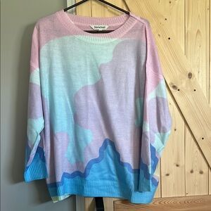 Pastel Multicolor Women's Sweater